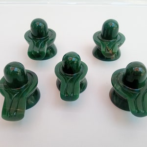 Columbian Jade stone Shivling Gemstone Shivling Statue, Shivling figurine, Lord Shiv, Healing Crystal, Spiritual Shivling, Gemstone statues