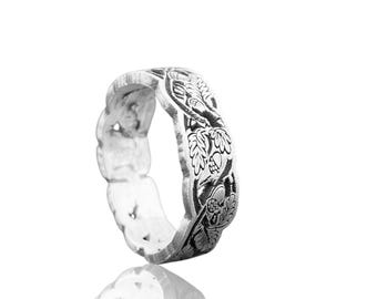 Yoko London Anello Novus in oro bianco 18kt con perla dei Mari del Sud