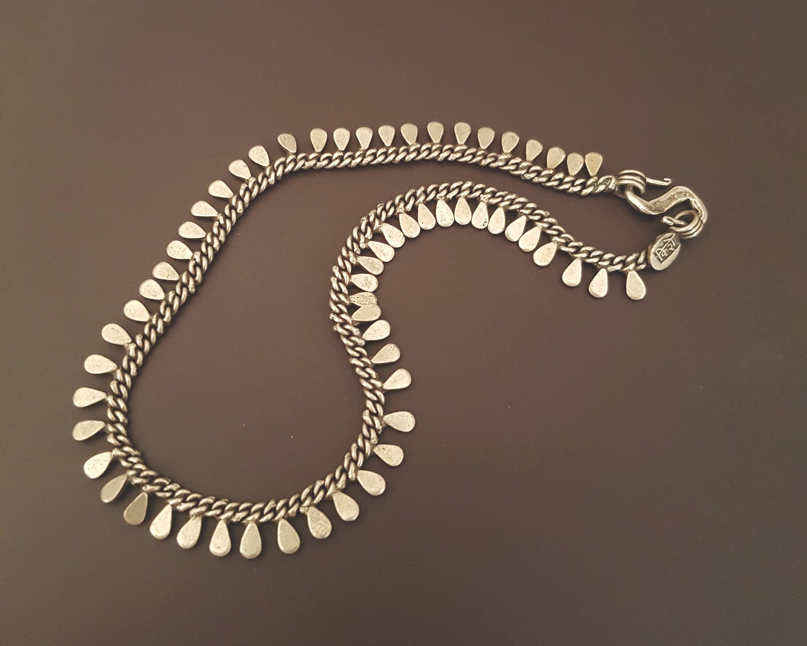 Rajasthani Silver Anklet Etsy