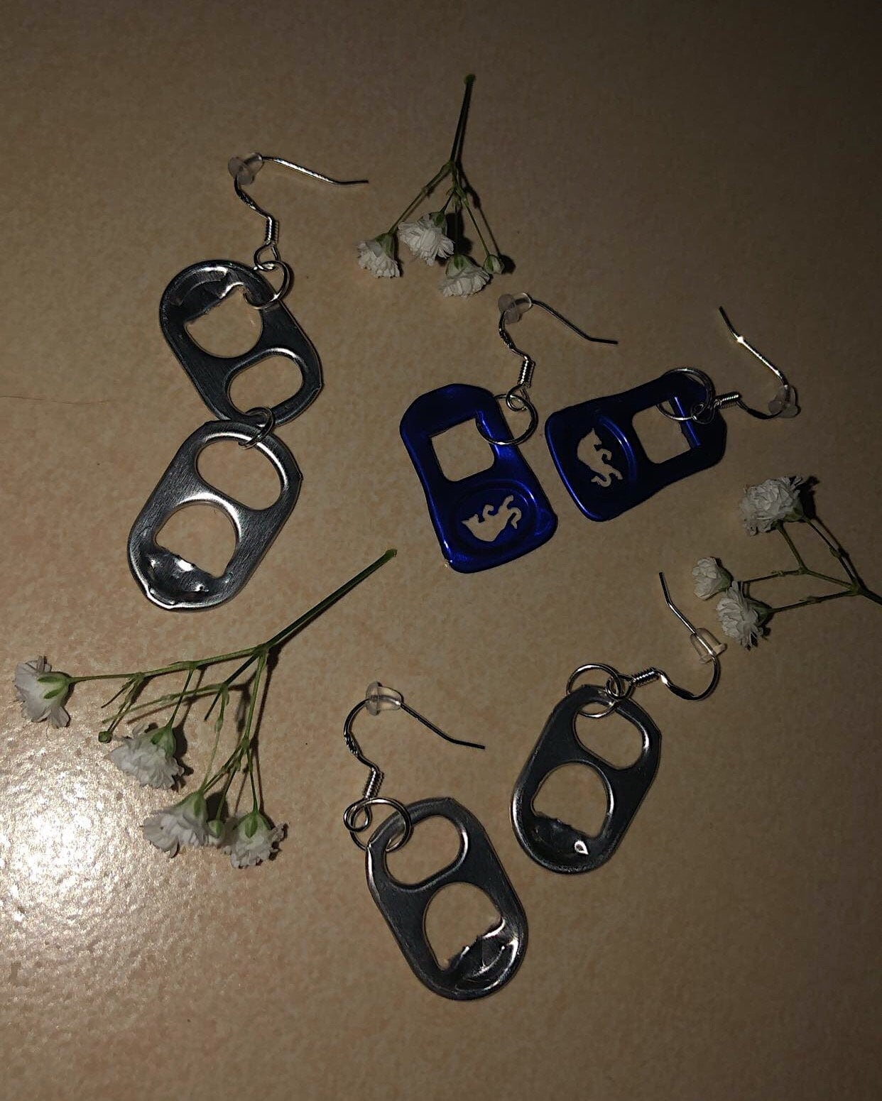 Can Tab Earrings Etsy