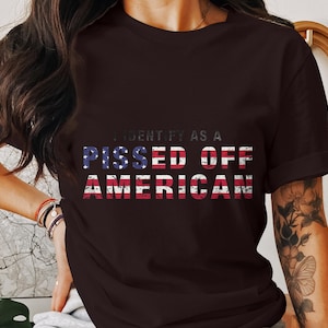 Pissed Off American PNG: Patriotic Sarcastic Graphic (Digital Download