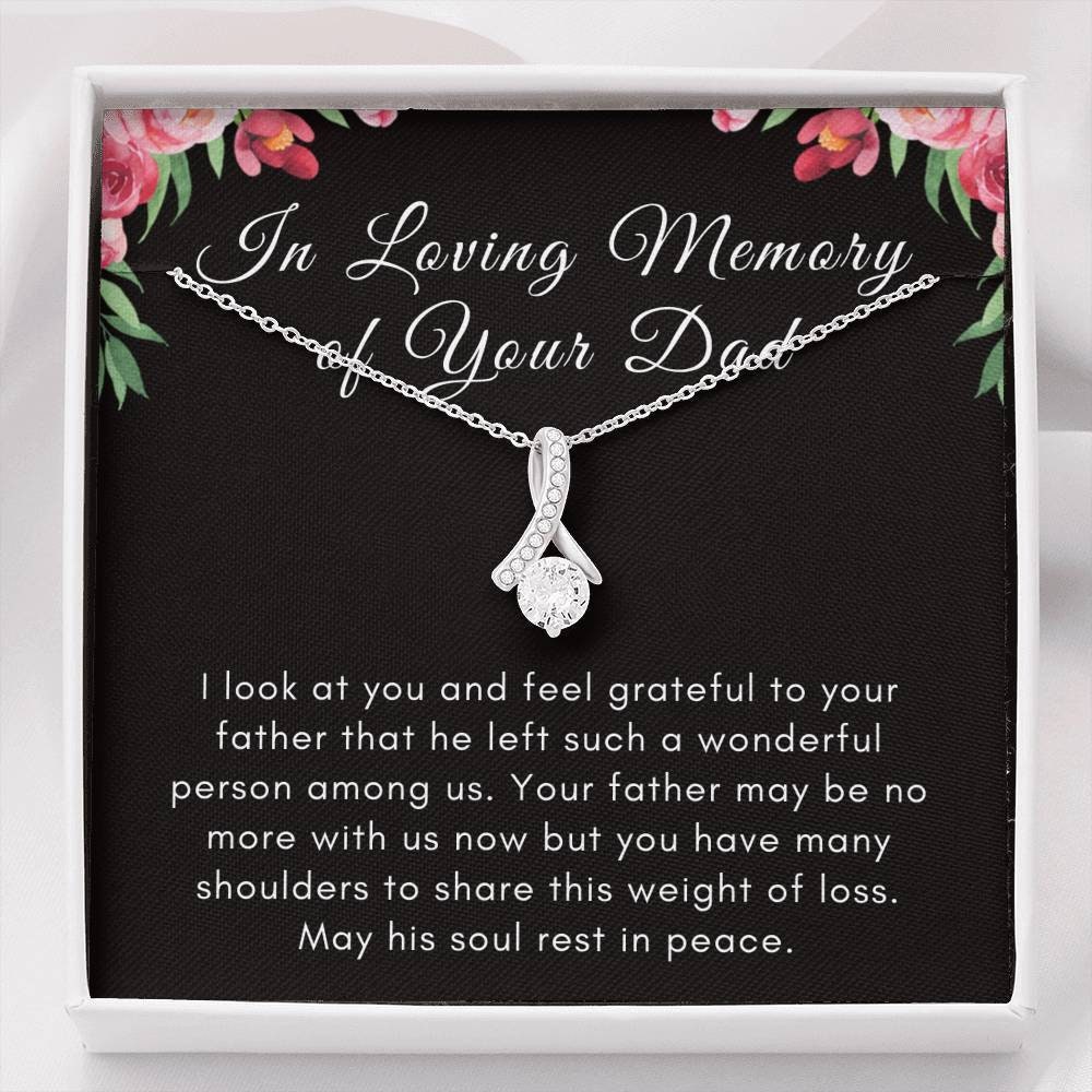 Sympathy gift for loss of father In loving memory thinking Etsy