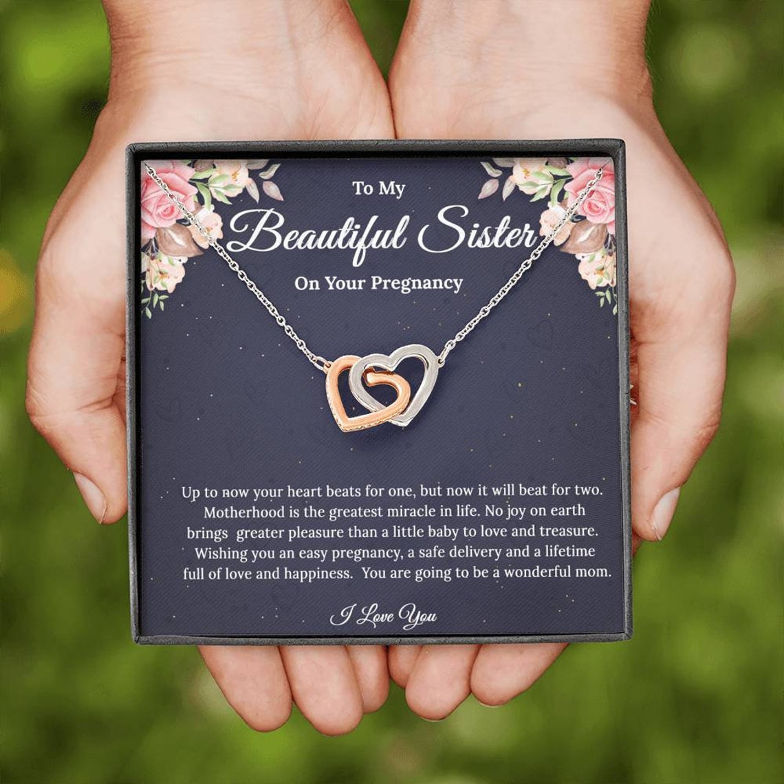Sentimental Pregnant sister gift newly pregnant gift gifts Etsy