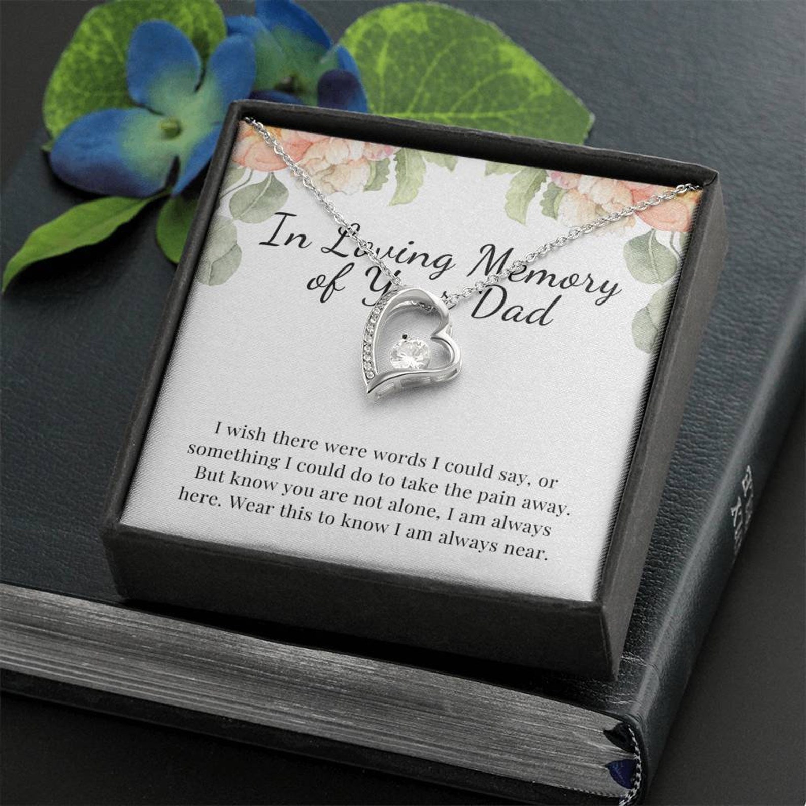 Sympathy gift for loss of father loss of loved one thinking Etsy