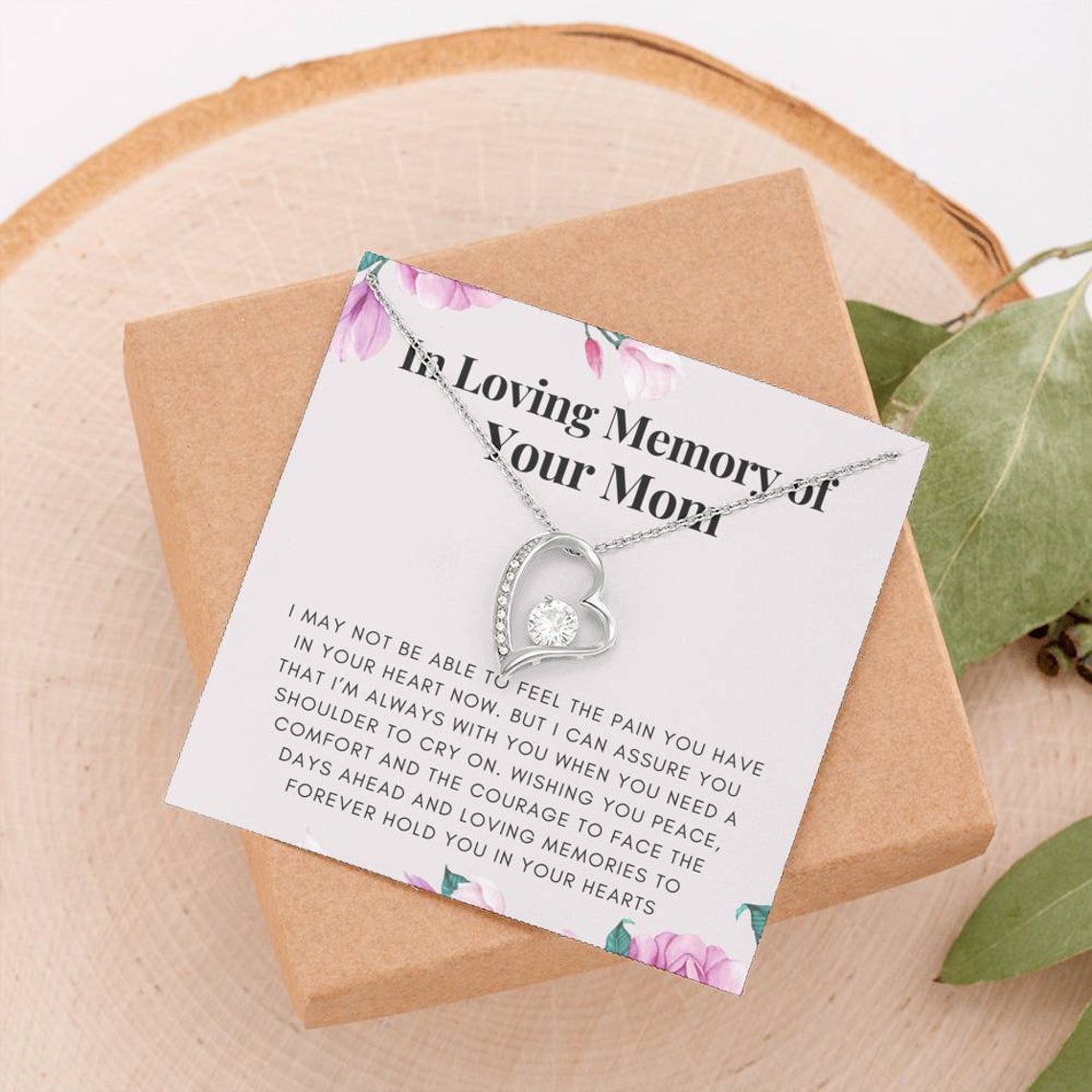 Sympathy gift for loss of mother In loving memory loss of