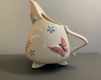 Vintage Hull Butterfly Pitcher See Description