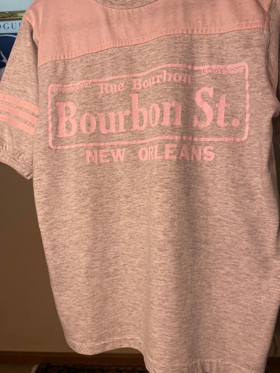 Bourbon St. NOLA tee shirt Rue Bourbon VINTAGE - image 5