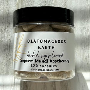 Diatomaceous Earth Food Grade Capsules 1000 mg 60 Ct & 120 Ct