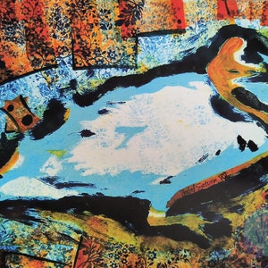 Swan Glossy Art Print - 8.5&quot; x 11&quot; - Signed