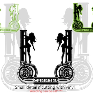 Cummins Stapels | Png | Svg | Pdf | Jpeg-| Bestanden knippen