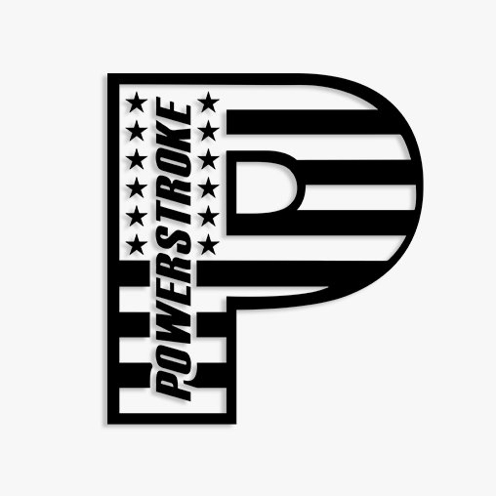Powerstroke Flag Png Svg Pdf Jpeg Cut Files Etsy