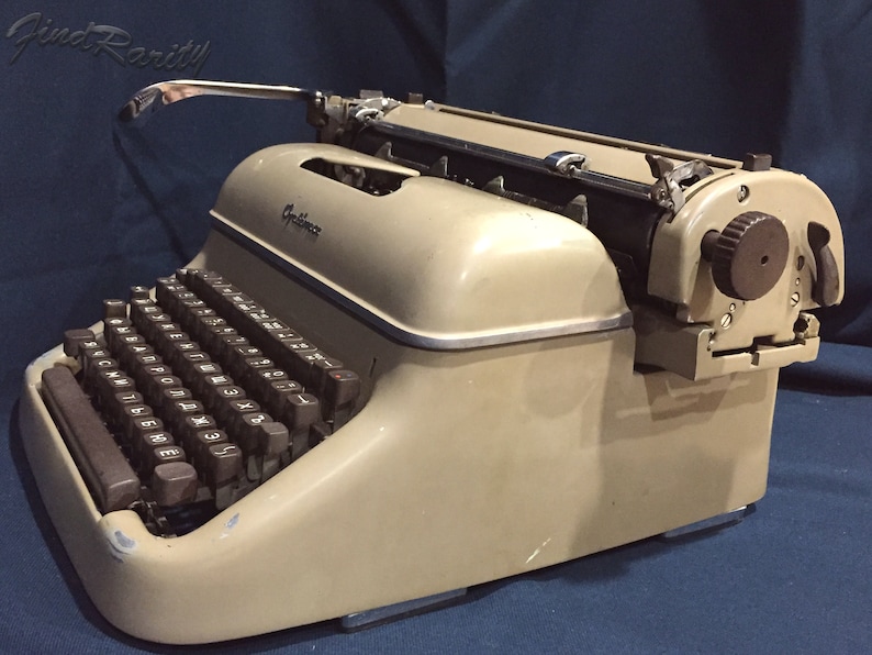 Optima M12 typewriter GDR 1960#39;s