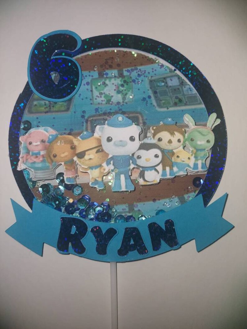 Octonauts inspired cake topper | Etsy