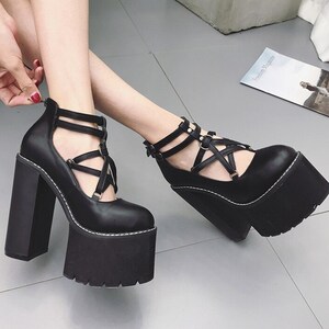 gothic platform trainers