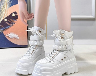 platform tennis shoes