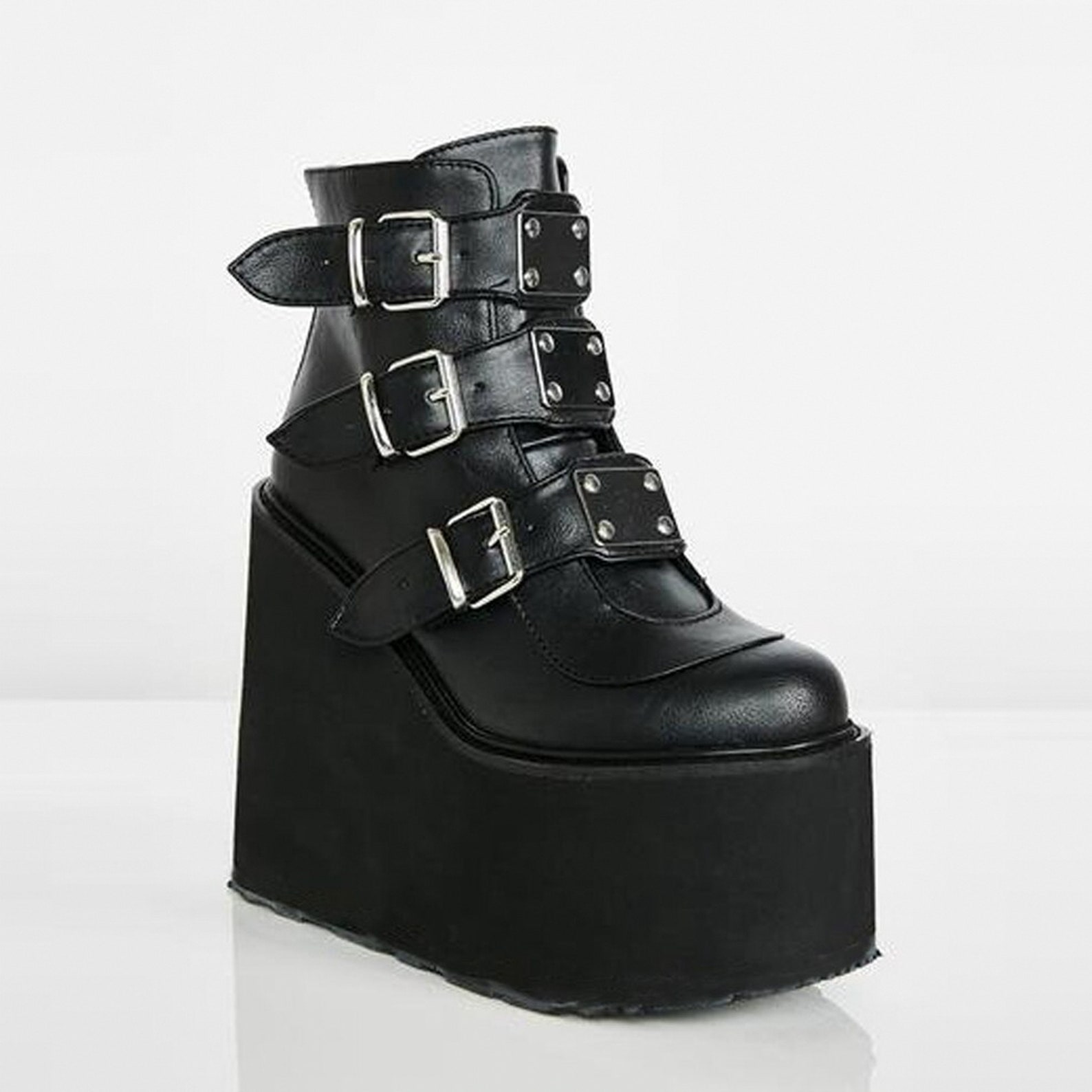 Goth Platform Shoes Goth Lover Gift Women Punk Boots Goth | Etsy
