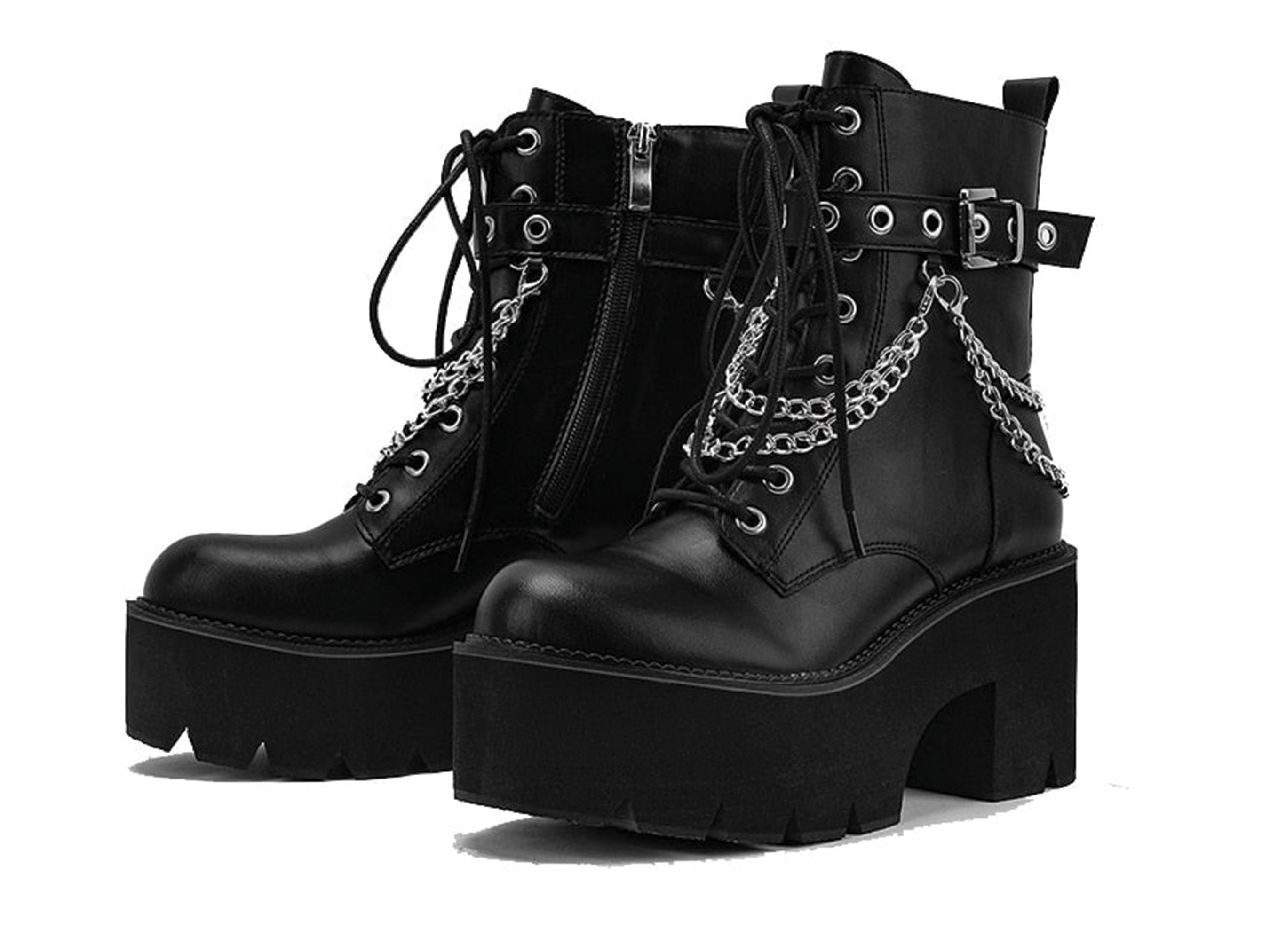 Platform Boots Goth - Etsy