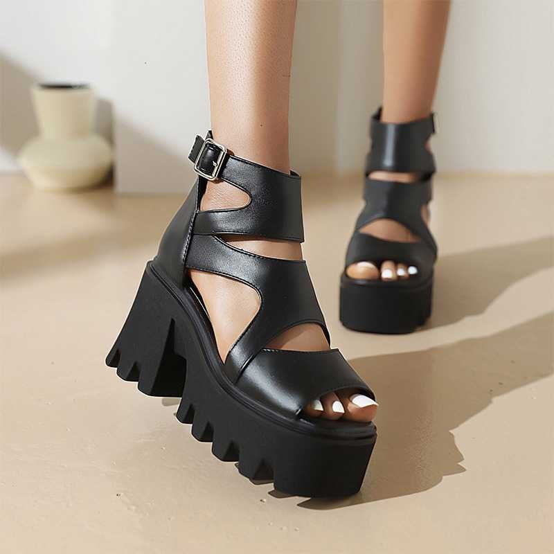 Grunge Sandals Block Heel Sandals Chunky Heels Block Heels - Etsy