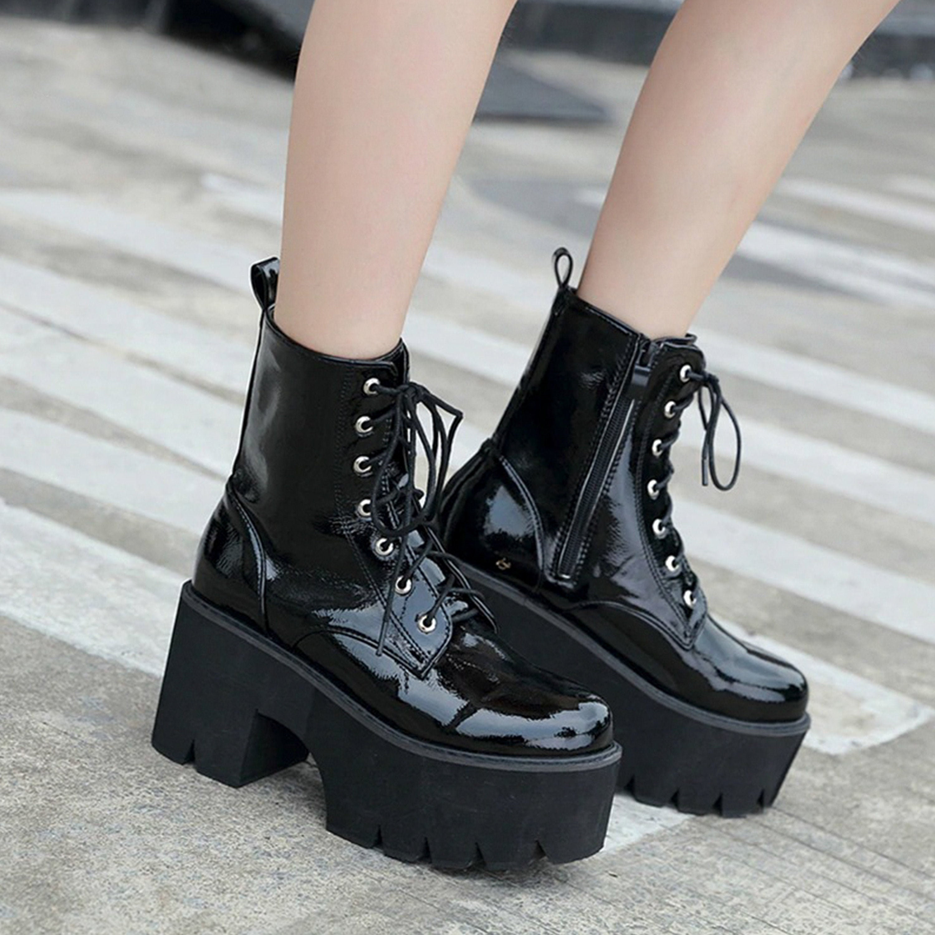 black gothic shoes