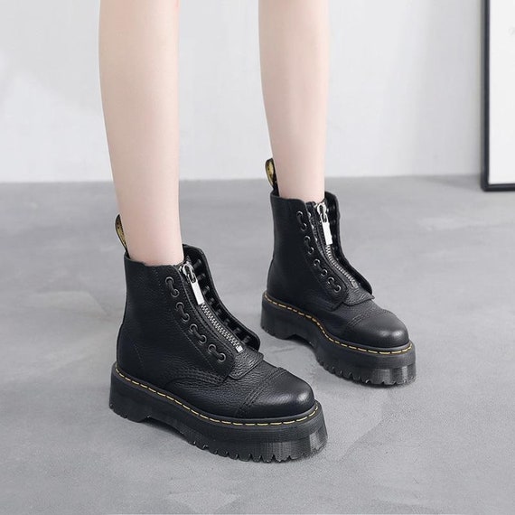 split sole combat boots