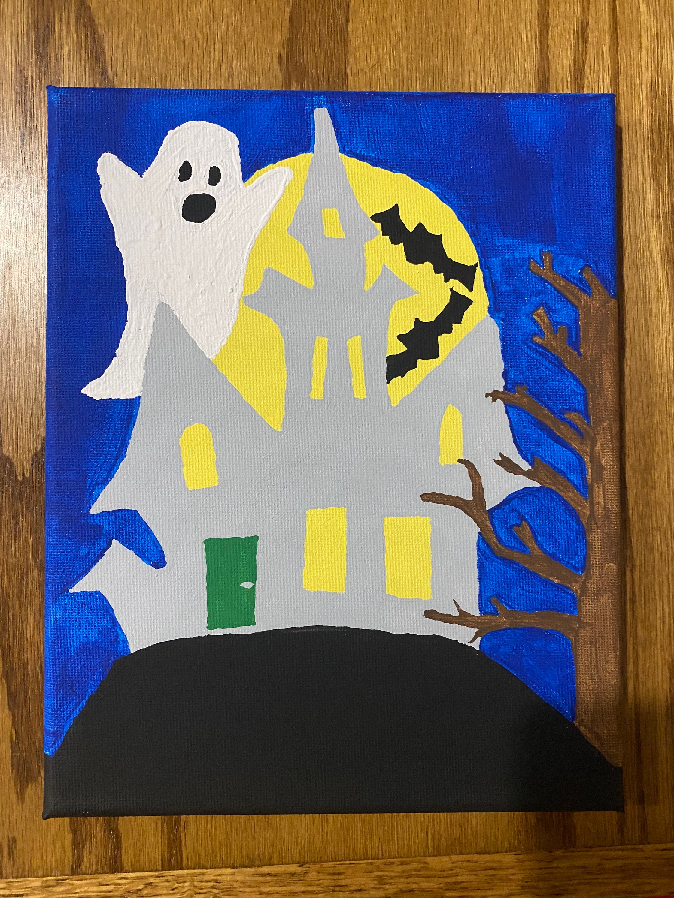 A Halloween Painting | Etsy