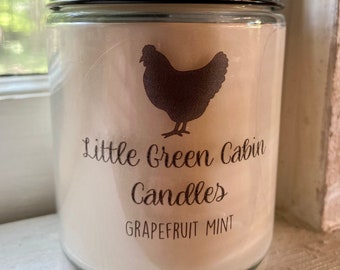 Grapefruit Mint Candle