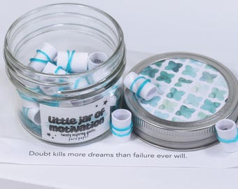 Motivation Quote Jar - small gifts for coworker, boss, employee, team appreciation