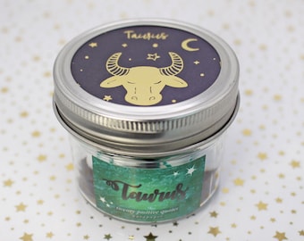 Taurus Quote Jar - birthday, zodiac, astrology gifts | 20 positive messages for encouragement