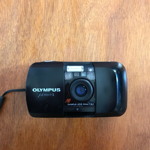 Olympus Mju I 35mm Film Camera Point and Shoot  (Tested) <READ DESCRIPTION>