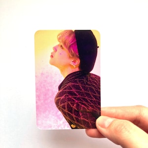 Jimin Photocard | BTS Photocard | Filter | Lie | concert photocard | un official photocard | bts boyfriend photocard | Blonde Jimin | Kpop