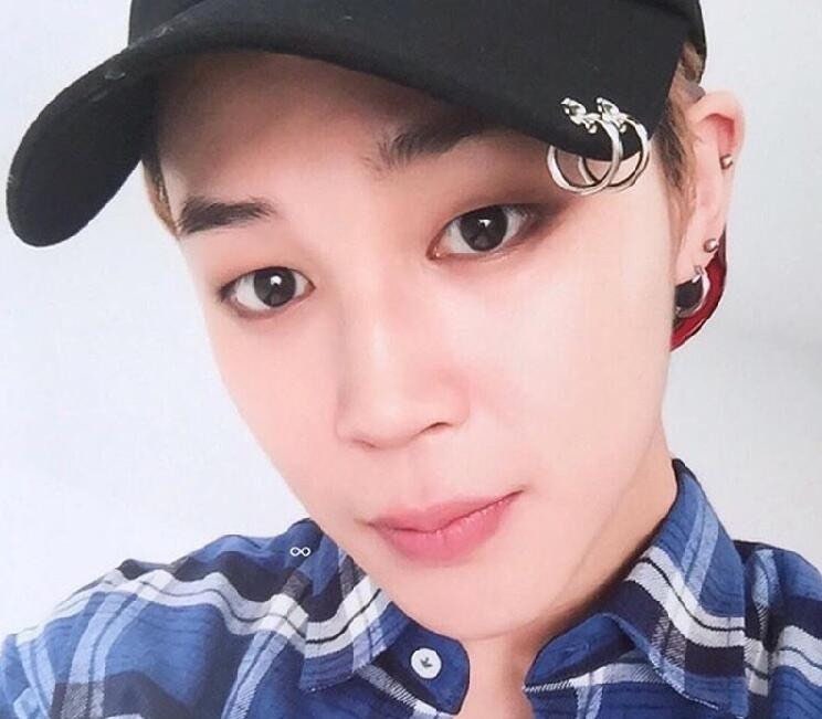 Kpop Ring Accent Baseball Cap BTS Black 