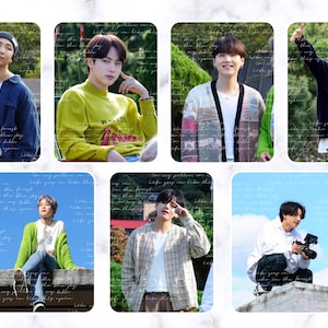Das Leben geht weiter | BTS Fotokarten | BE | fanart Fotokarte | Yoongi Fotokarte | Jimin | Jungkook | unoffizielle Fotokarte | kpop bts