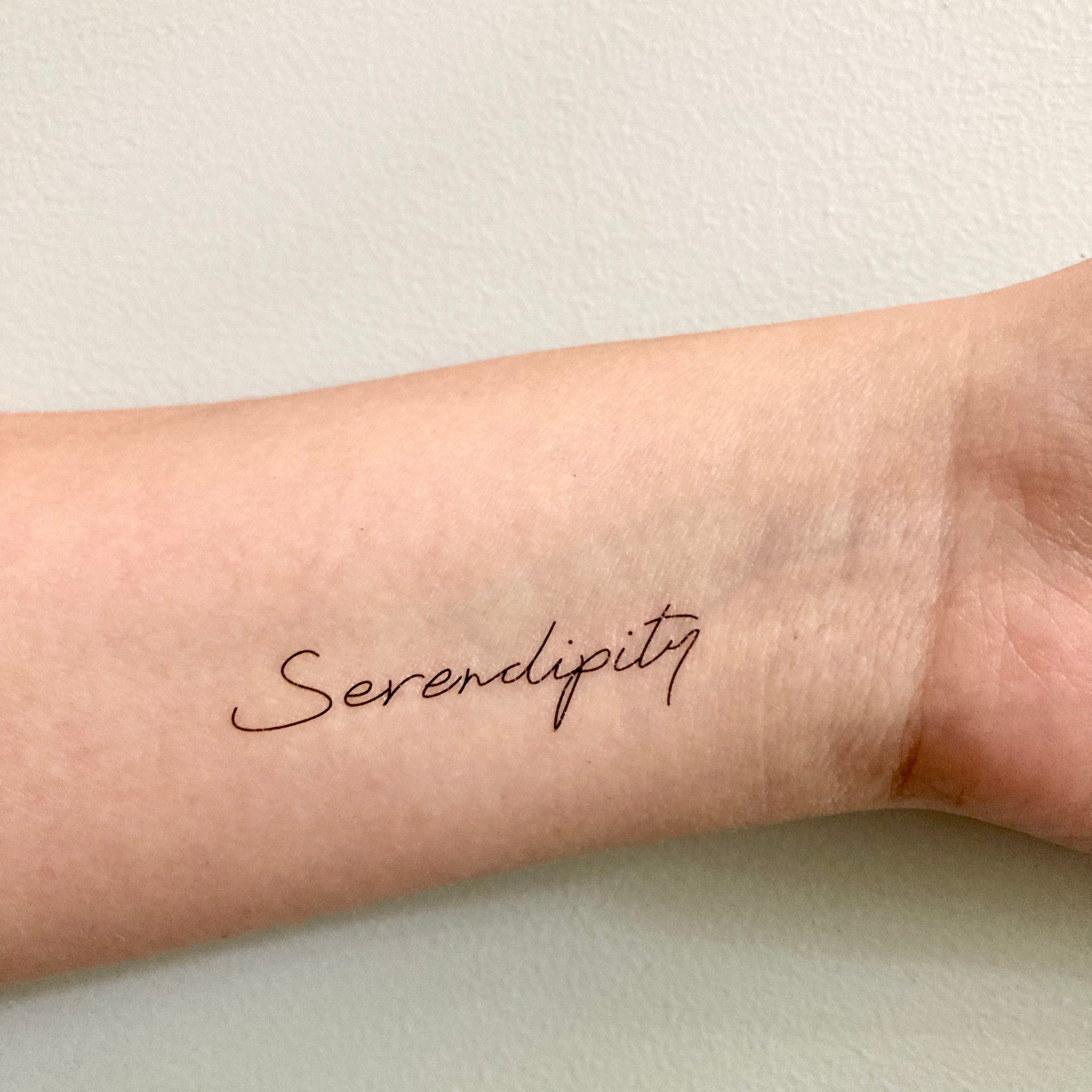 Bts Temporary Tattoo Serendipity Bts Concert Tattoos - Etsy