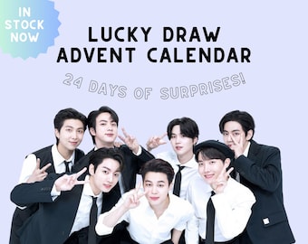 Limited Edition! BTS Blind Box Advent Calendar | BTS Photo Card Advent Calendar