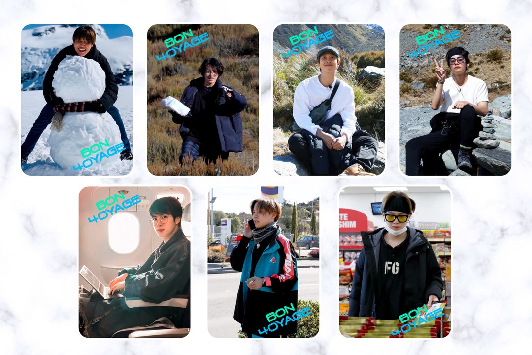 BTS Photocards | Bon Voyage Season 4 | BTS Bon Voyage | New