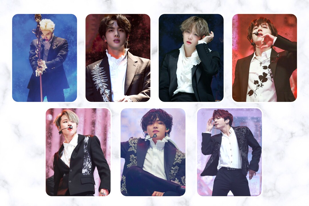 BTS Photocards Dionysus Map of the Soul Concert - Etsy