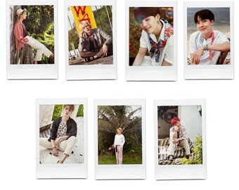 BTS Summer Package 2018 Instax Polaroid Photocards