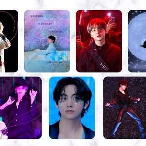 Cartoline fotografiche BTS / Mappa dell'anima 7 / Mappa dell'anima ON:e cartolina fotografica del concerto / Yoongi Photocard / Jimin / Jungkook / cartolina fotografica ufficiale delle Nazioni Unite
