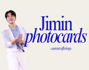 Current Offerings: Jimin Photocards