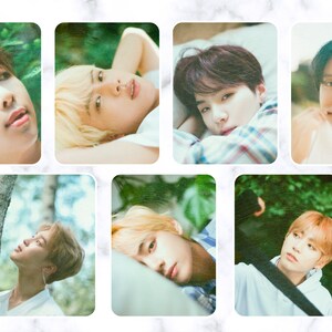 BTS photocards | Season&#39;s Greetings 2019 | Yoongi Photocard | Jimin | Jungkook | un official photocard | BTS Concert | We are Bulletproof