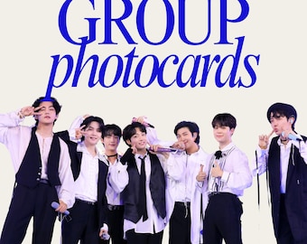 Current Offerings: OT7 Group Photocards