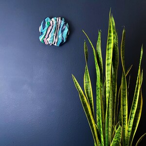 Resin Fabric Large Wall Puff Bay Stripe image 1