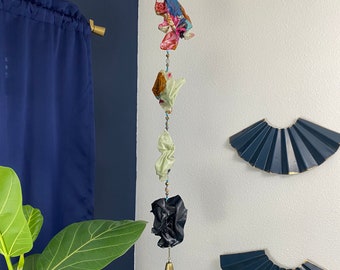 Resin Fabric  “Shine” Indoor/Outdoor Hanging Accent