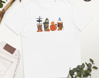 Studio Ghibli Cute T-Shirt, Anime t shirt, Cute coffee drink tshirt