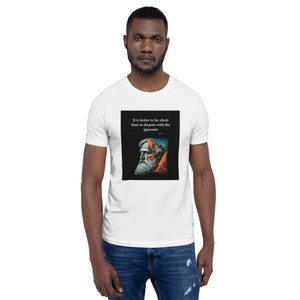 Pythagoras quote t-shirt, Philosopher Shirt, Pithy saying tee shirt