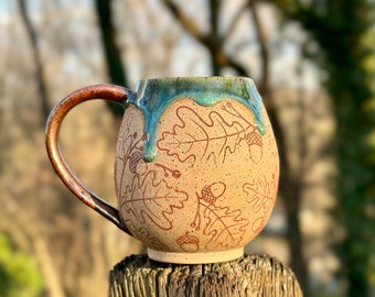 Oak & Acorn Mug