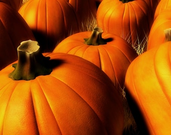 Halloween Video Clip, Full HD 1920x1080p, Video Animation for Video Production, Video Project, Video Download, Pumpkin Footage