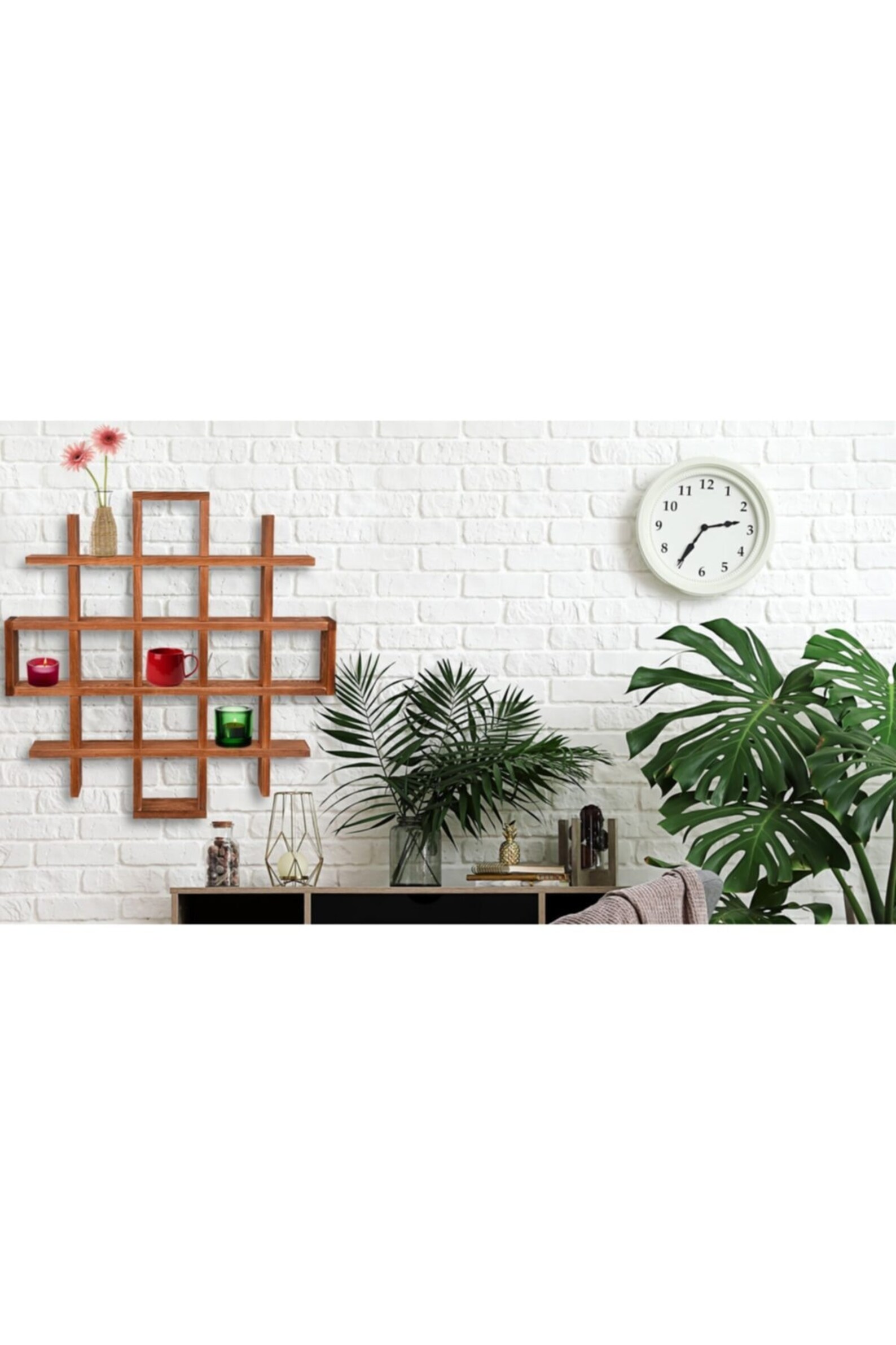 Wooden Decorative Shelf Trinket Rack Ornament Shelf Etsy