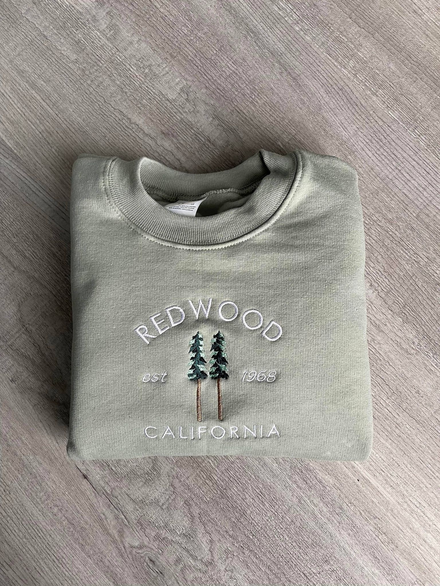 Discover Redwood Embroidered sweater