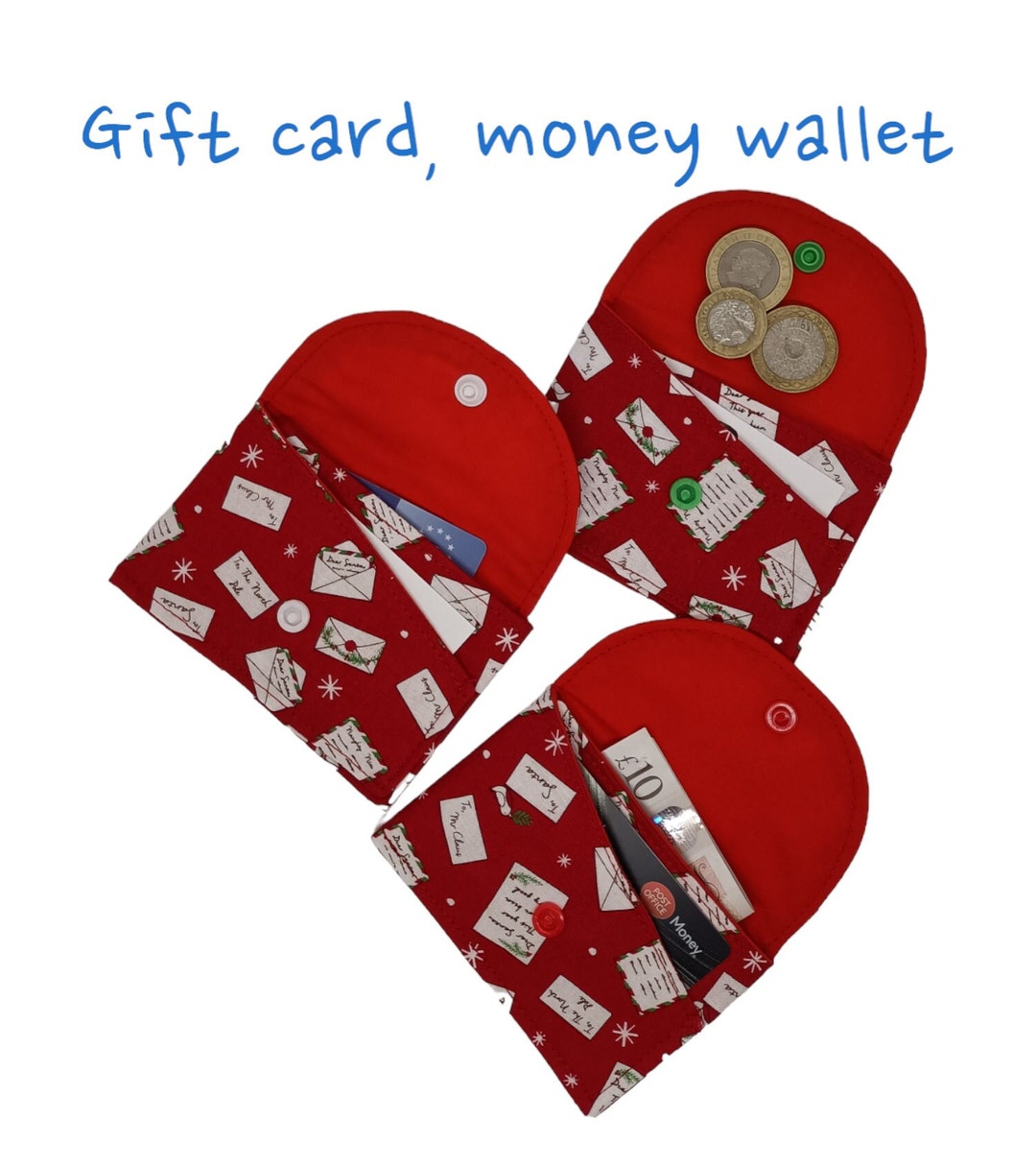 gift-card-wallet-christmas-money-wallet-coin-purse-etsy-uk